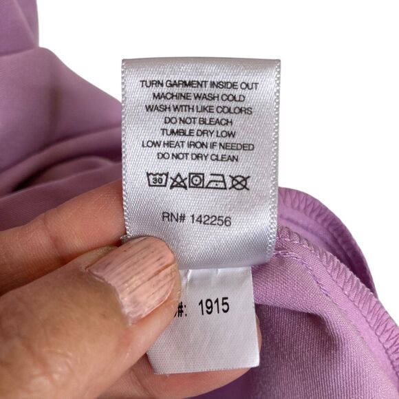 Figs Womens Large Casma Three Pocket Scrub Top Chalk Pink Limited FW1100 Medical - Picture 11 of 12